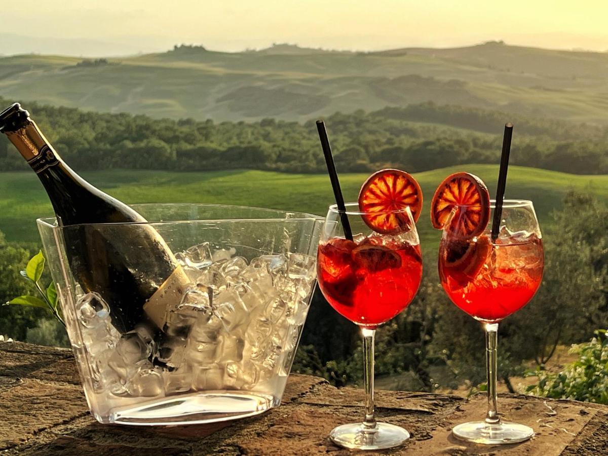 Vila Monastero Sant'Anna In Camprena Pienza Exteriér fotografie