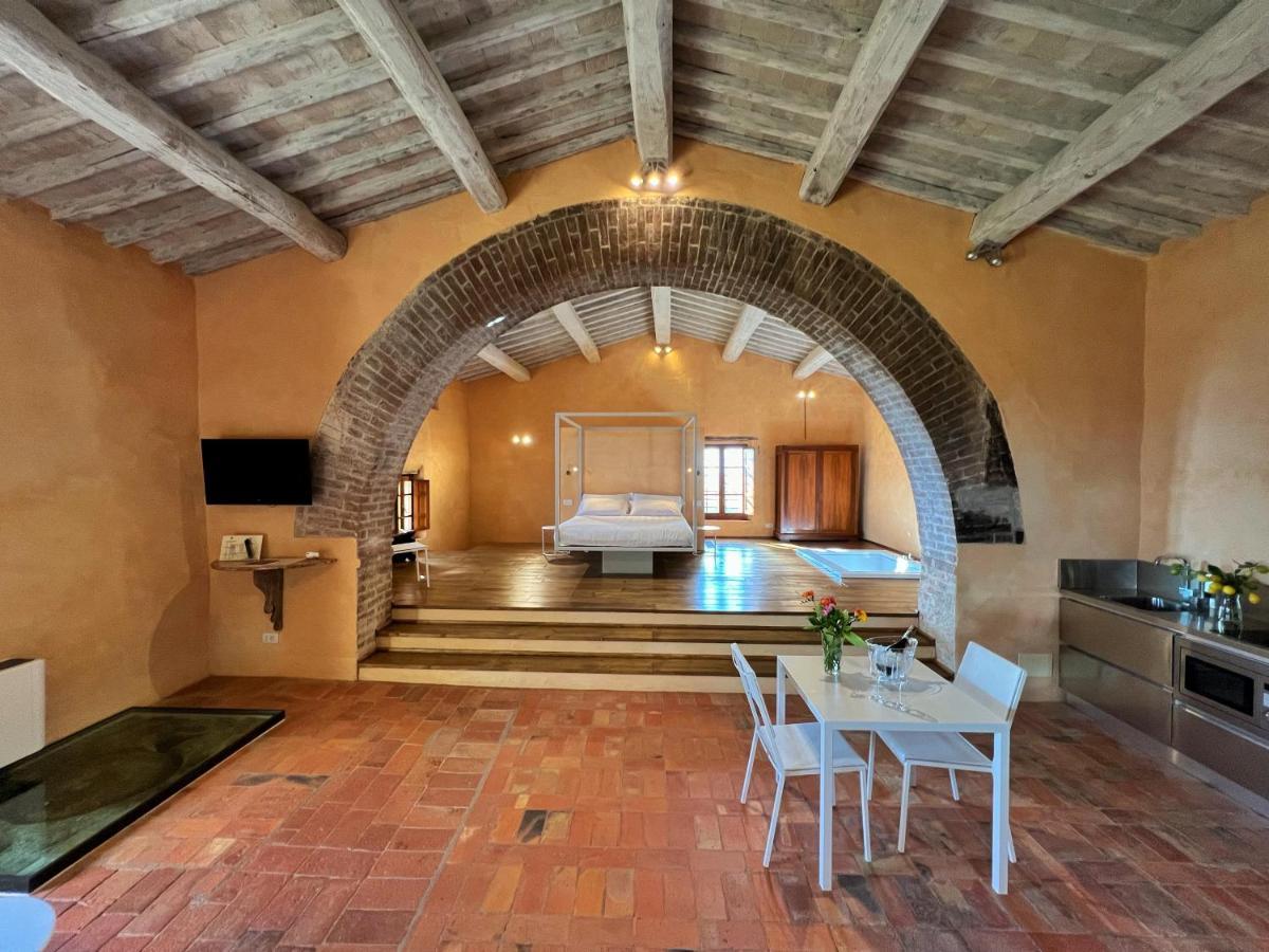 Vila Monastero Sant'Anna In Camprena Pienza Exteriér fotografie