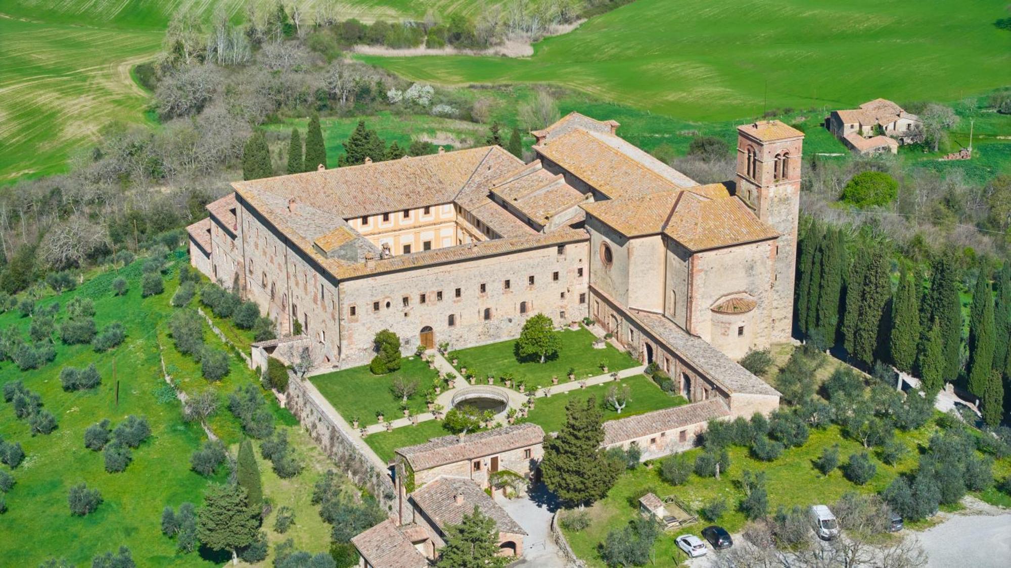 Vila Monastero Sant'Anna In Camprena Pienza Exteriér fotografie