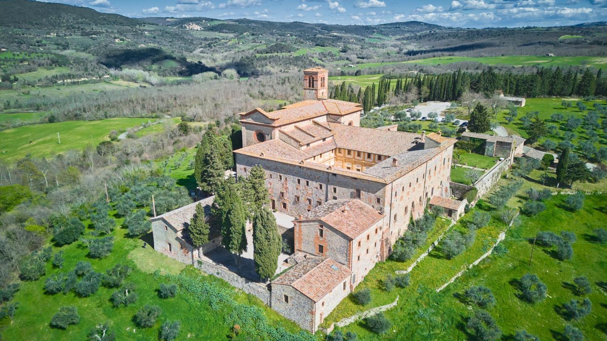 Vila Monastero Sant'Anna In Camprena Pienza Exteriér fotografie